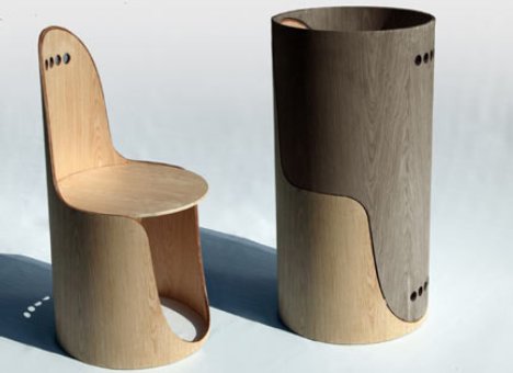Euga Design Twin Chairs